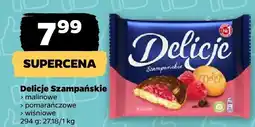 Netto Ciastka Delicje Szampańskie malinowe / pomarańczowe / wiśniowe LU Polska oferta