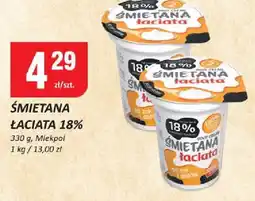 Chorten Śmietana łaciana 18% Mlekpol oferta