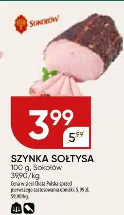 Chata Polska Szynka sołtysa Sokołów oferta