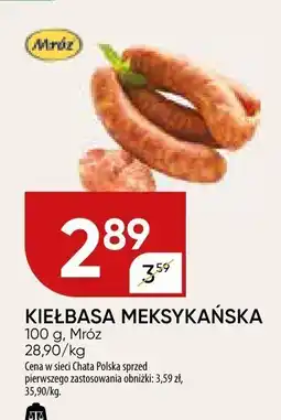 Chata Polska Kiełbasa meksykańska Mróz oferta