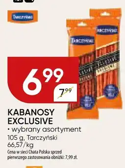Chata Polska Kabanosy exclusive Tarczyński oferta