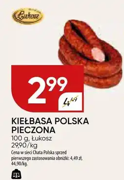 Chata Polska Kiełbasa polska pieczona Łukosz oferta