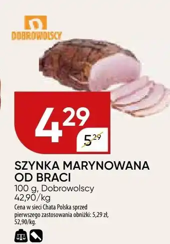 Chata Polska Szynka marynowana od braci Dobrowolscy oferta