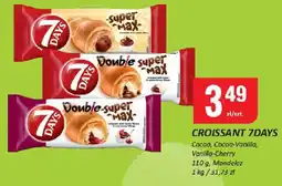 Chorten Croissant 7Days Cocoa, Cocoa-Vanilla, Vanilla-Cherry oferta