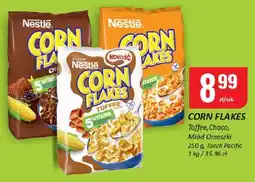 Chorten Płatki Corn Flakes Toffee, Choco, Miód Orzeszki Nestle oferta