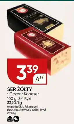 Chata Polska Ser żółty Cezar Koneser SM Ryki oferta