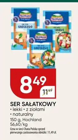 Chata Polska Ser sałatkowy Hochland oferta