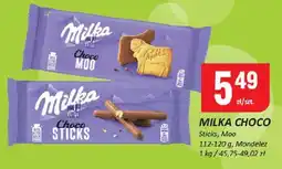 Chorten Ciastka Milka Choco Sticks, Moo oferta