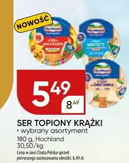 Chata Polska Ser topiony krążki Hochland oferta