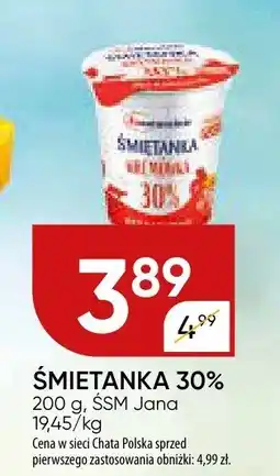 Chata Polska Śmietana 30% OSM Jana oferta