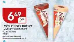 Chata Polska Lody Kinder Bueno różne smaki Ferrero oferta