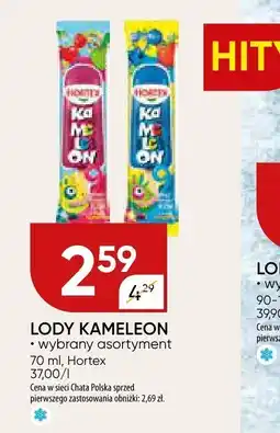 Chata Polska Lody Kameleon Hortex różne smaki oferta