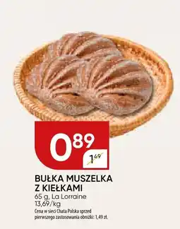 Chata Polska Bułka muszelka z kiełkami La Lorraine oferta