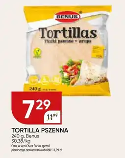 Chata Polska Tortilla pszenna Benus oferta
