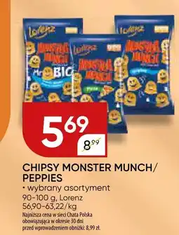 Chata Polska Chipsy Monster Munch/Peppies Lorenz oferta