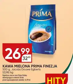 Chata Polska Kawa mielona Prima Finezja Jacobs Douwe Egberts oferta