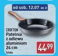 ALDI Patelnia aluminiowa 24 cm Crofton oferta