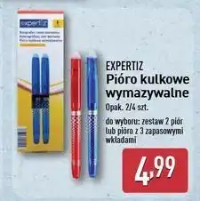 ALDI Pióra kulkowe zmazywalne Expertiz oferta