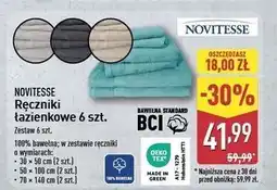 ALDI Ręczniki łazienkowe Novitesse oferta