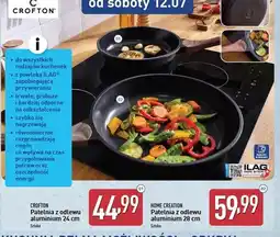 ALDI Patelnia aluminiowa 28 cm Crofton oferta