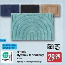 ALDI Dywanik łazienkowy 50 x 80 cm Novitesse oferta