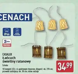ALDI Łańcuch rattanowy 10 led Casalux oferta