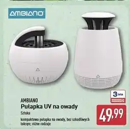 ALDI Pułapka uv na owady Ambiano oferta