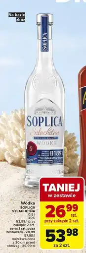 Carrefour Wódka Soplica Szlachetna oferta