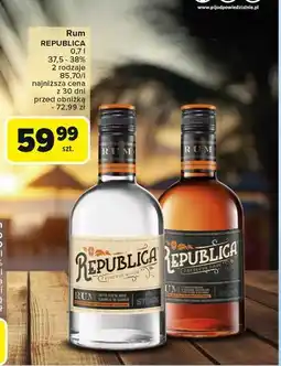 Carrefour Rum Republica Reserva White oferta