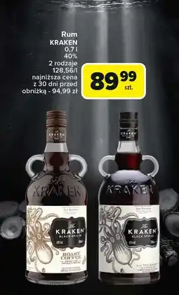 Carrefour Rum The Kraken Black Spiced Roast Coffee oferta