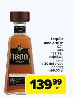 Carrefour Teqiula Jose Cuervo Anejo 1800 oferta