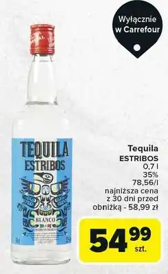 Carrefour Tequila Estribos Bianco oferta