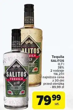 Carrefour Tequila Salitos Gold oferta