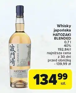 Carrefour Whisky Hatozaki Japanese Blended oferta