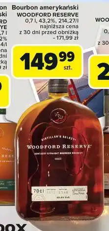 Carrefour Bourbon Woodford Reserve oferta