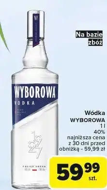 Carrefour Wódka Wyborowa Vodka oferta