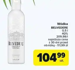 Carrefour Wódka Belvedere oferta