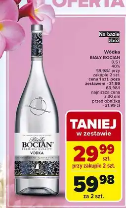 Carrefour Wódka Biały Bocian Vodka oferta