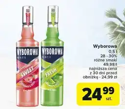 Carrefour Wódka Wyborowa Party Fresh Limonka & Mięta oferta