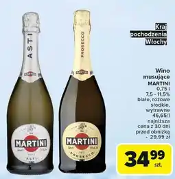 Carrefour Wino Martini Prosecco oferta