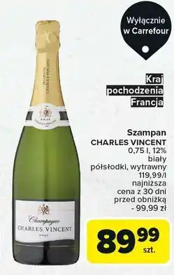 Carrefour Szampan Charles Vincent Brut oferta