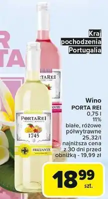 Carrefour Wino Porta Rei Frizzante Raspberry Lime oferta