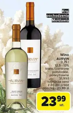 Carrefour Wino Aurvin Cabernet-Sauvignon oferta