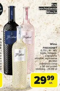 Carrefour Wino Freixenet Pinot Grigio Dry oferta