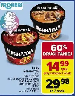 Carrefour Lody chocolate & caramel with peanuts Manhattan (Nestle) oferta