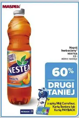 Carrefour Napój peach zero Nestea oferta