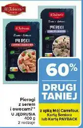 Carrefour Pierogi serowo-jagodowe U Jędrusia oferta