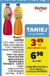 Carrefour Napój jabłko-malina-limonka Hortex oferta
