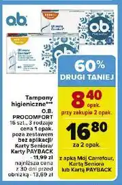 Carrefour Tampony super O.b. Procomfort oferta