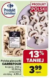 Carrefour Pieczarki krojone Carrefour Targ Świeżości oferta